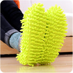 The chenille shoes the lazy man cleans the floor mop mop top.Assorted Mop Slippers